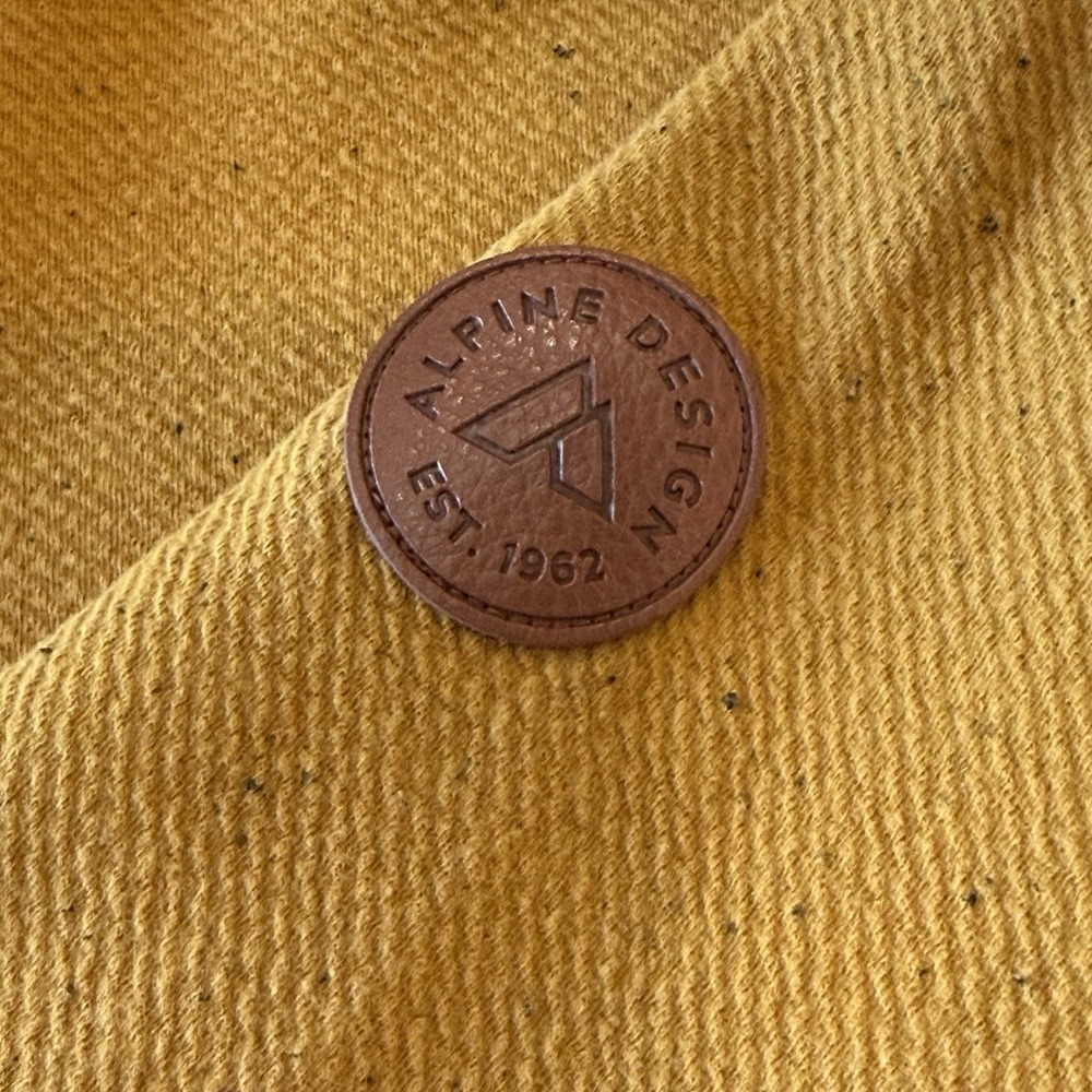 Alpine Design Pullover Hoodie L Goldenrod - Picture 6 of 6